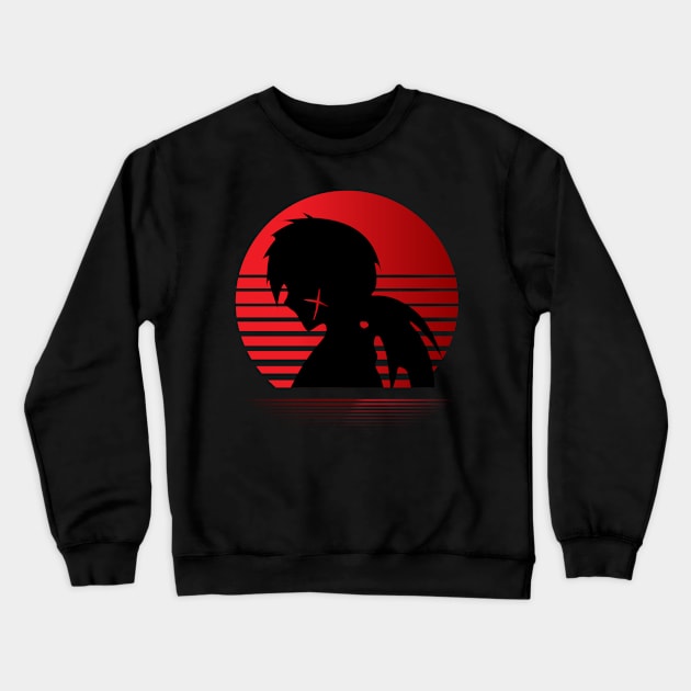 Samurai x Crewneck Sweatshirt by jessycroft